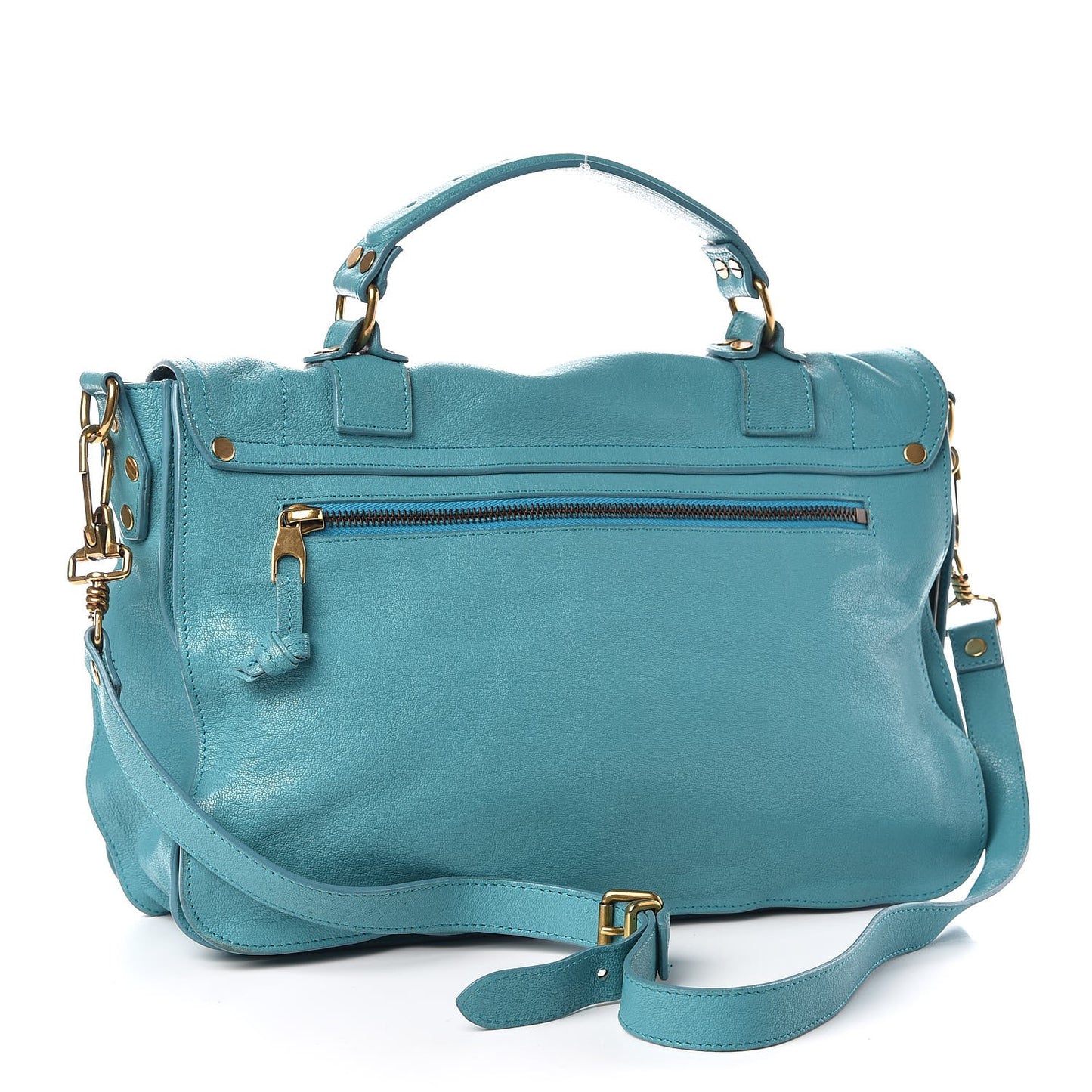 Lambskin Medium PS1 Satchel Lagoon
