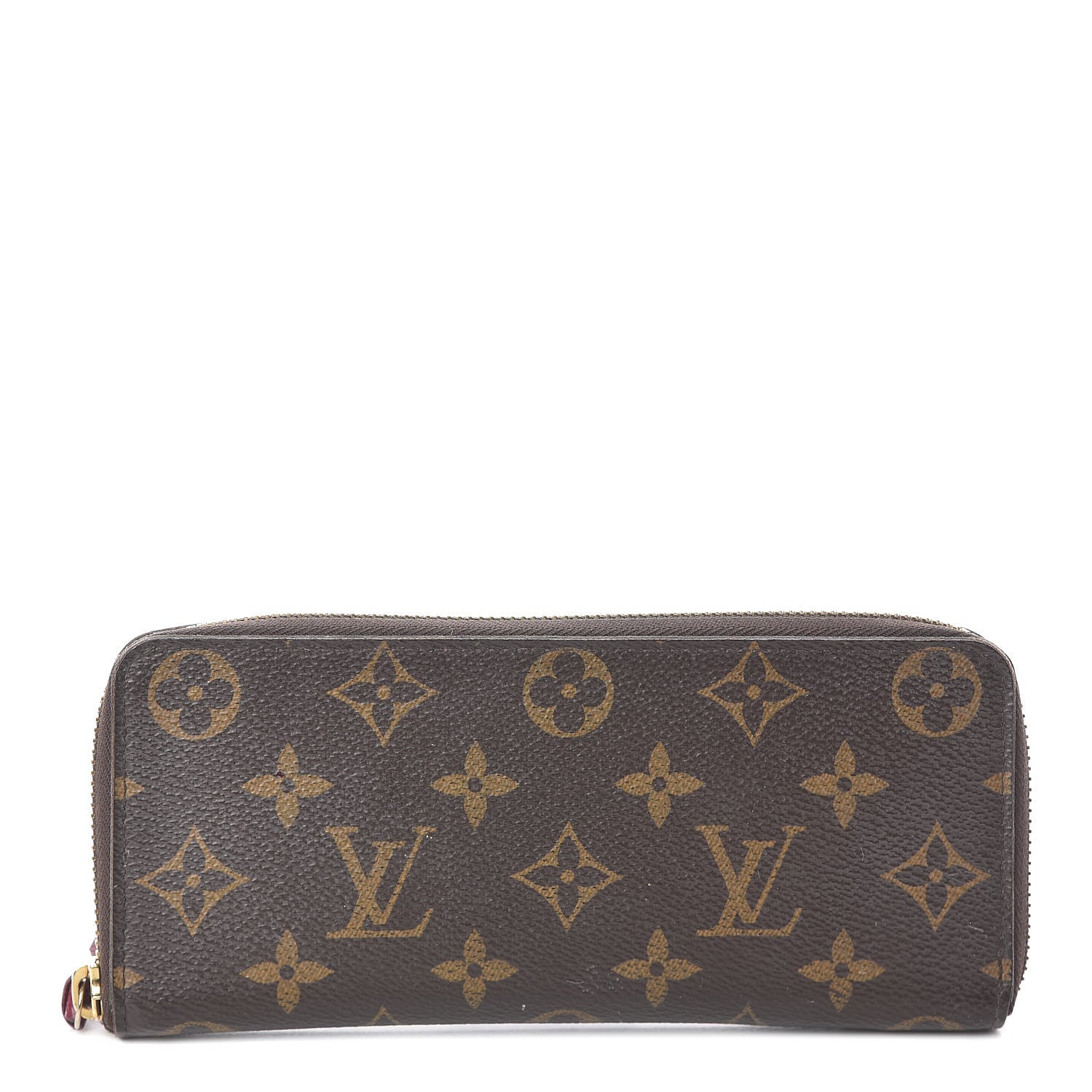 Louis Vuitton Monogram Clemence Wallet Fuchsia 1 of 6