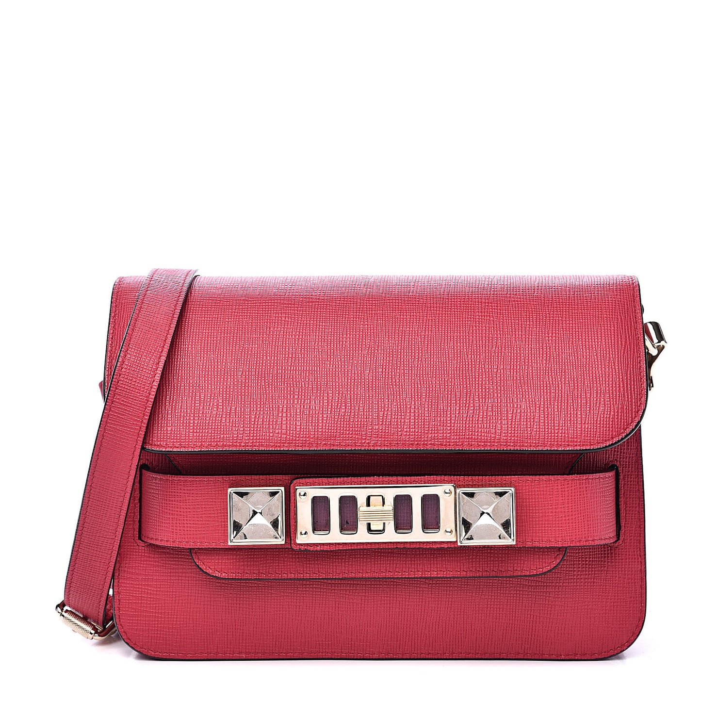 New Linosa Mini PS11 Classic Shoulder Bag Magenta