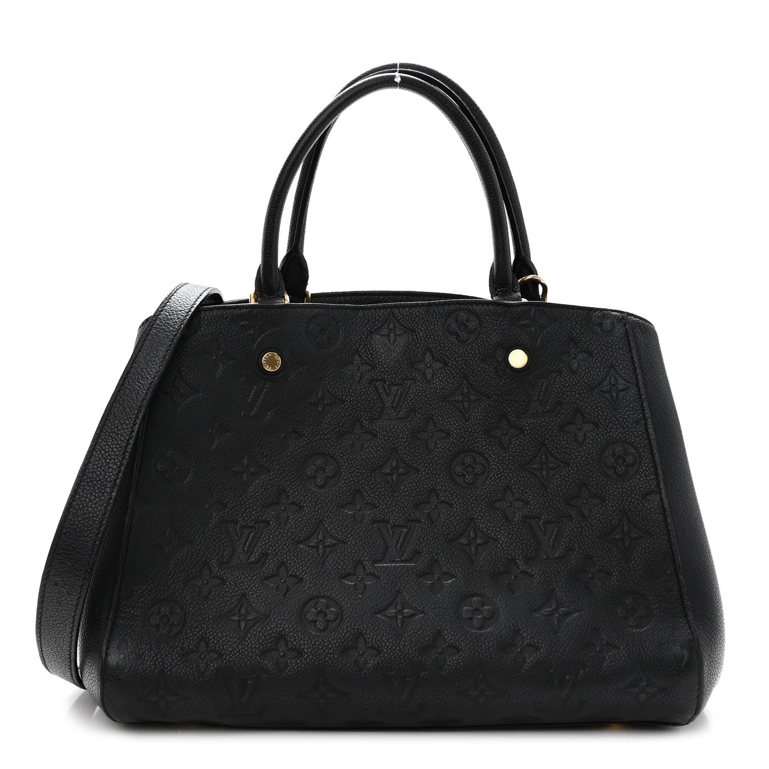 Louis Vuitton Empreinte Montaigne MM Black 1 of 9