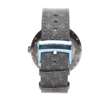 Louis Vuitton Stainless Steel Monogram Eclipse Tambour Horizon 42mm Smartwatch Black 5 of 11
