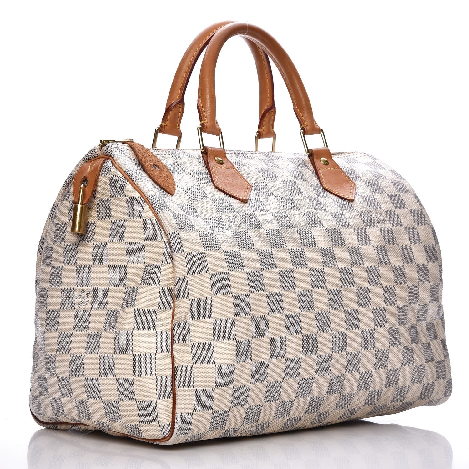 Louis Vuitton Damier Azur Speedy 30 3 of 9