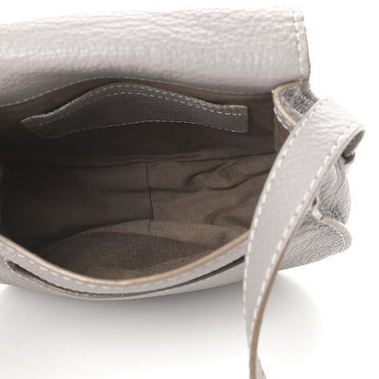 Chloe Calfskin Mini Marcie Round Crossbody Bag Cashmere Grey 5 of 15