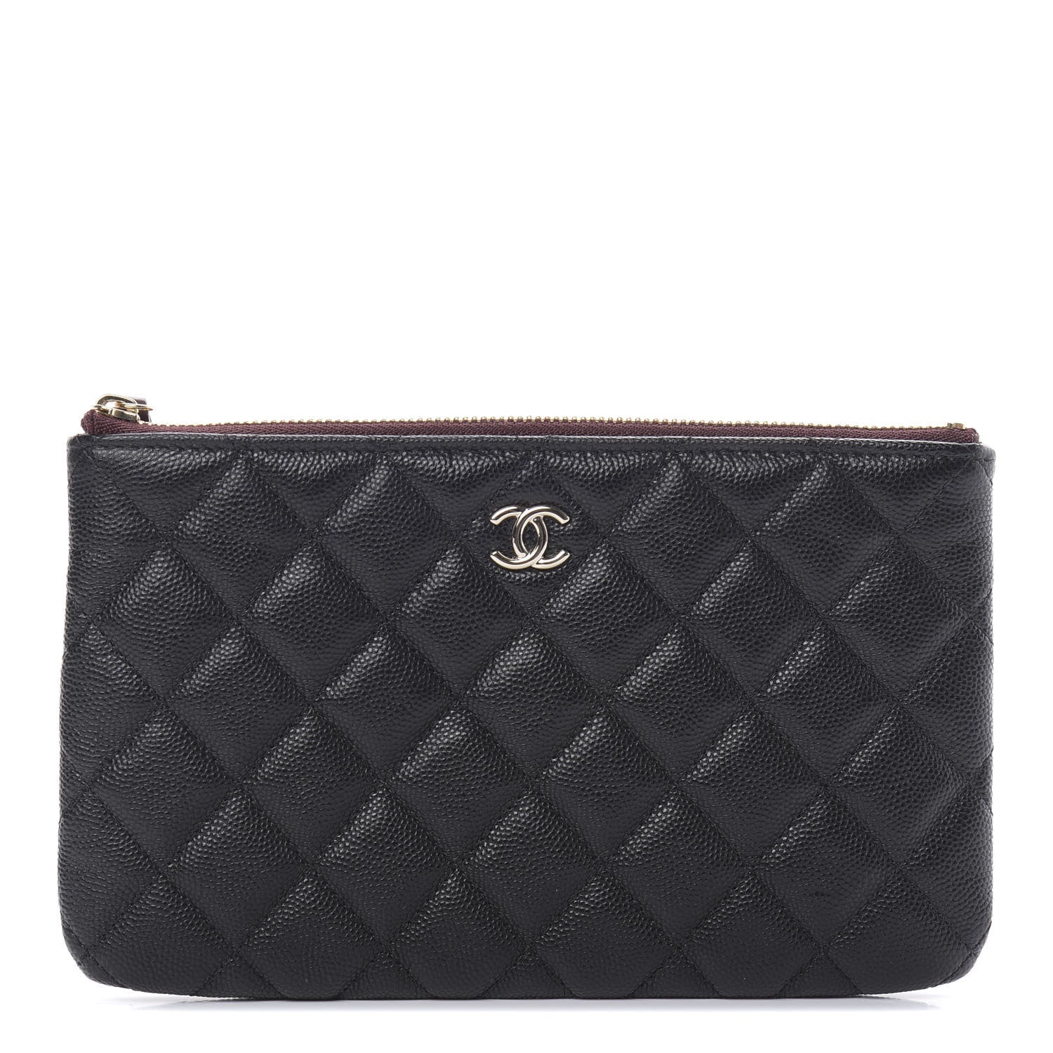 Chanel Caviar Quilted Small Pouch Black 1 of 8