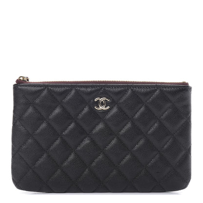 Chanel Caviar Quilted Small Pouch Black 1 of 8