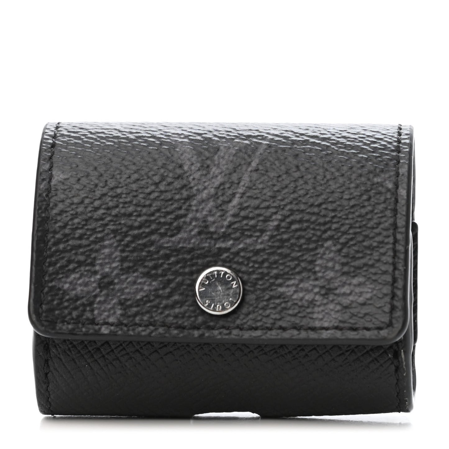Monogram Eclipse Taiga Earphones Pouch Bag Charm