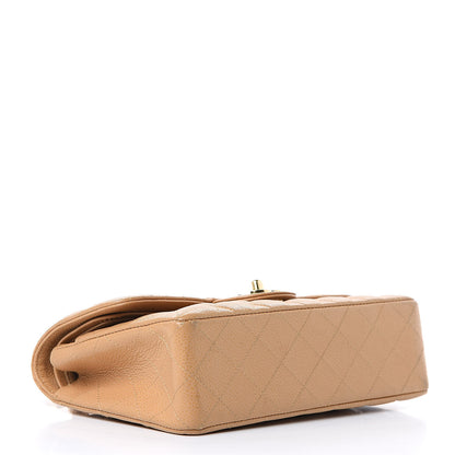 Chanel Caviar Quilted Small Double Flap Beige 4 of 16