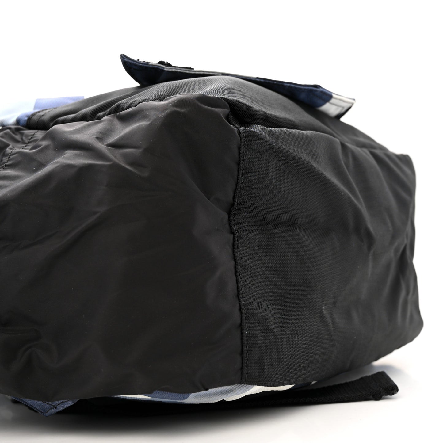 Nylon Camouflage Backpack Blue