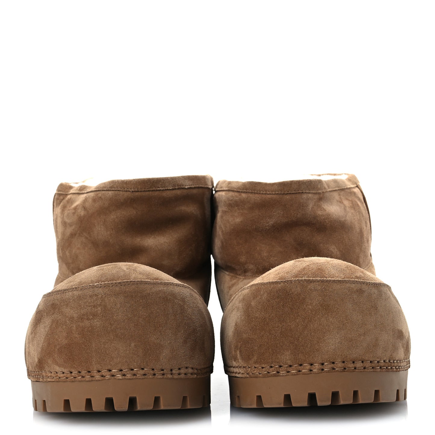 Suede Mens Alaska Boots 44 Brown