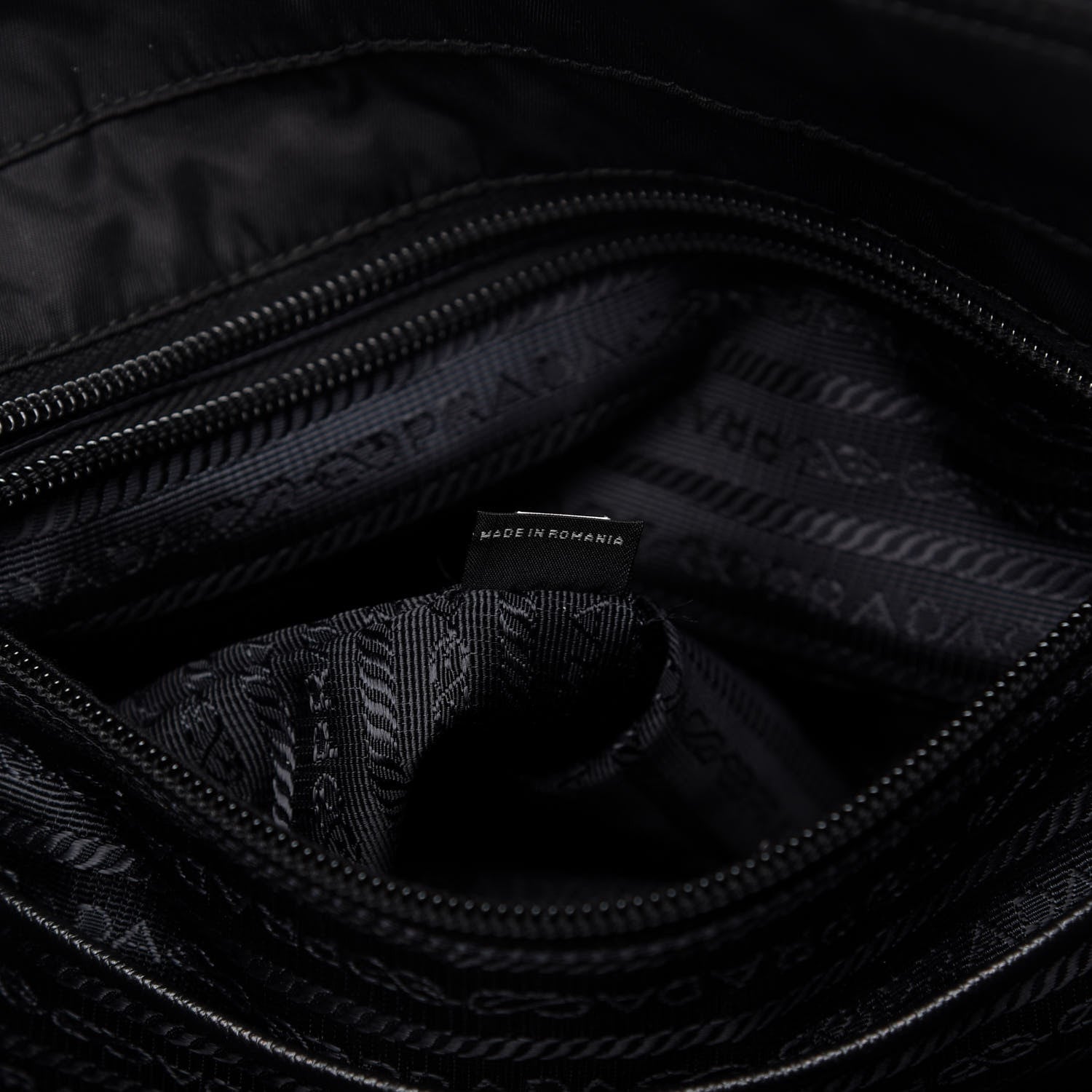 Prada Tessuto Nylon Tote Black 9 of 10