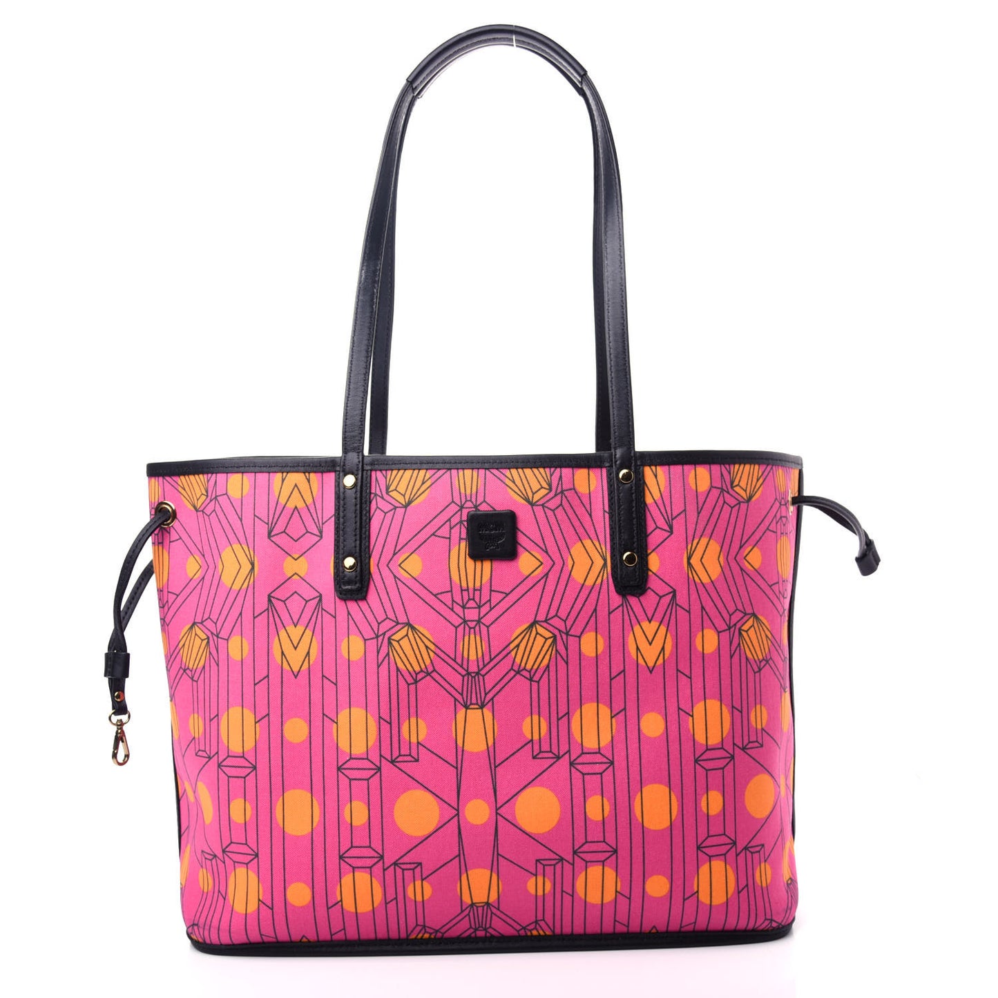 Visetos Medium Project Reversible Shopper Tote Cognac