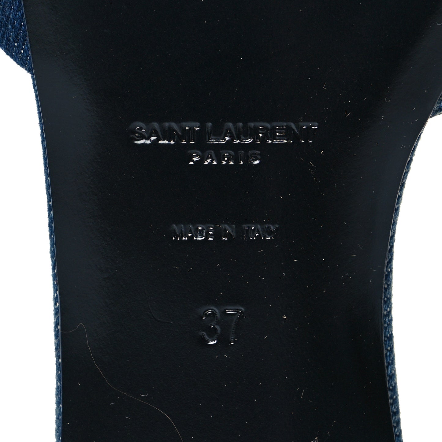 Denim Tribute 05 Slide Sandals 37 Deep Navy Jeans