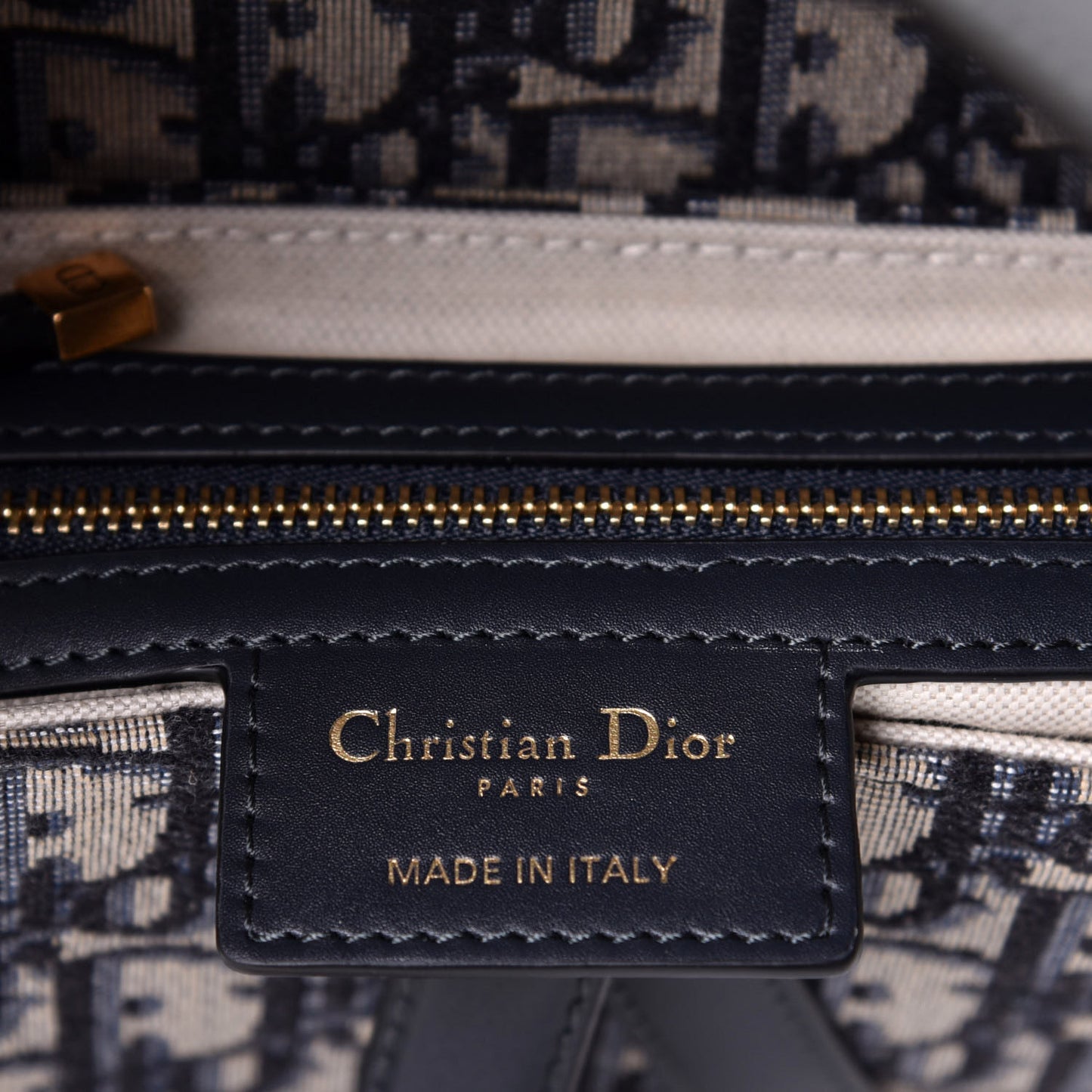 Oblique Saddle Bag Blue