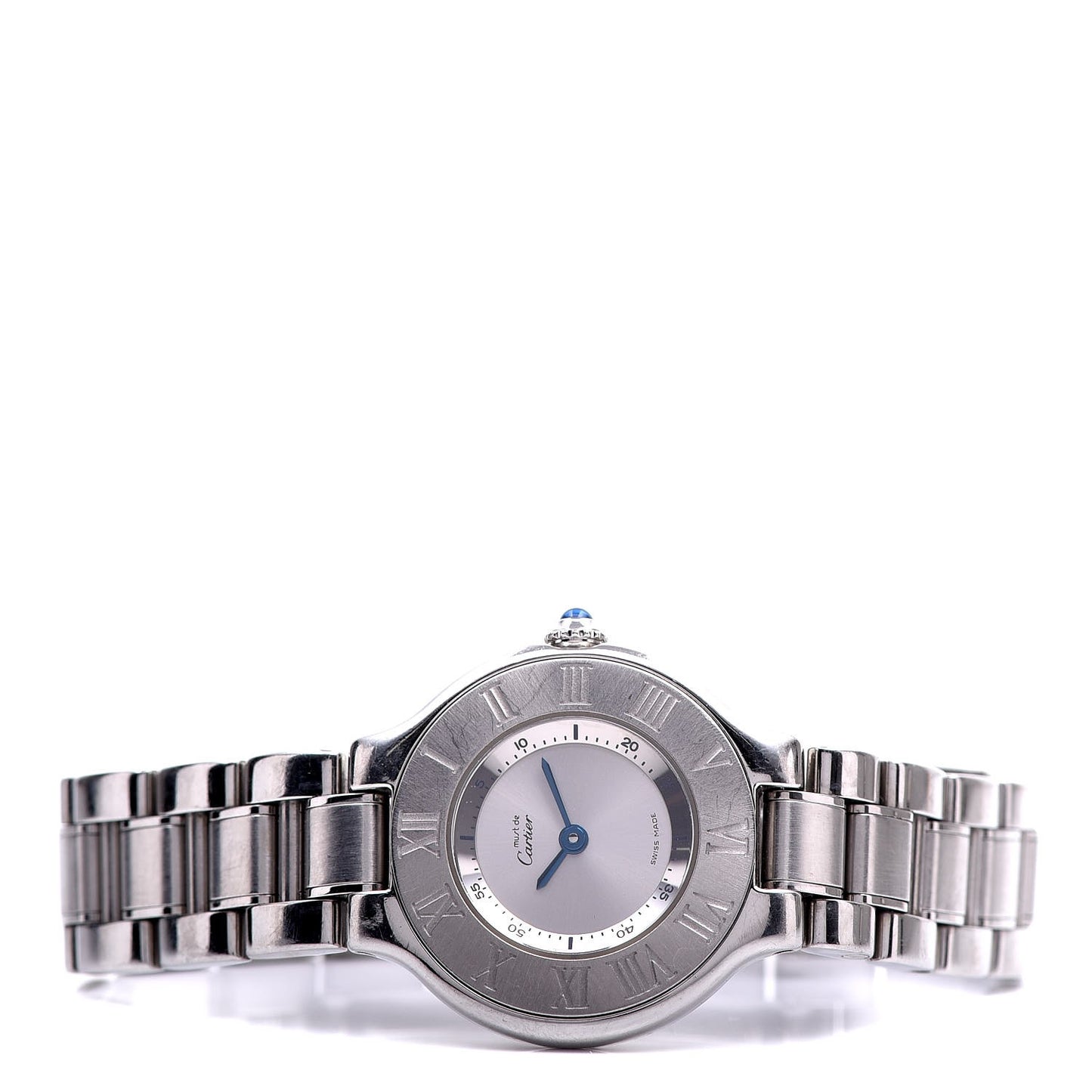 Stainless Steel 28mm Must De 21 Quartz Watch