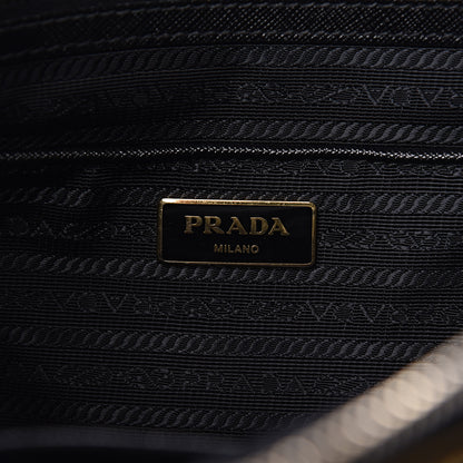 Prada Saffiano Medium Galleria Double Zip Tote Black 7 of 19