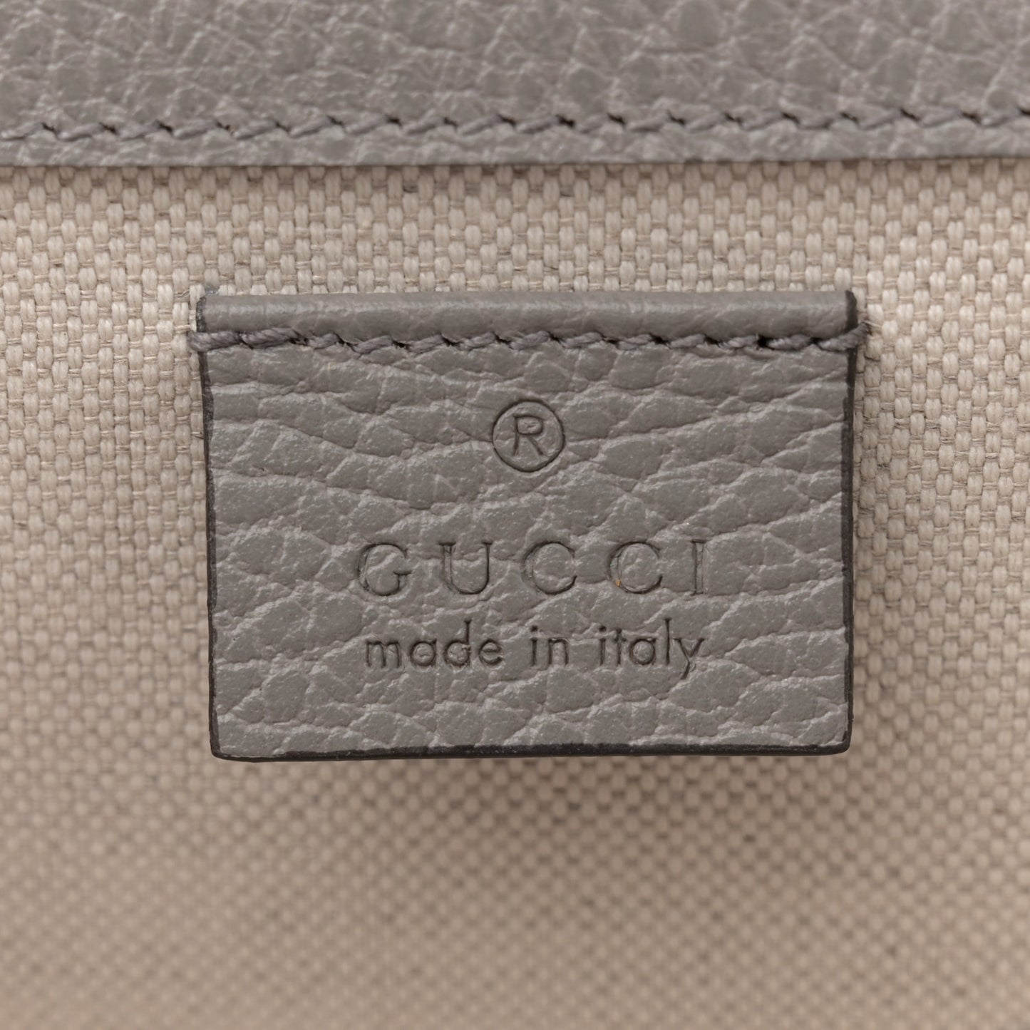 Pebbled Calfskin Small Dionysus Shoulder Bag Dusty Grey