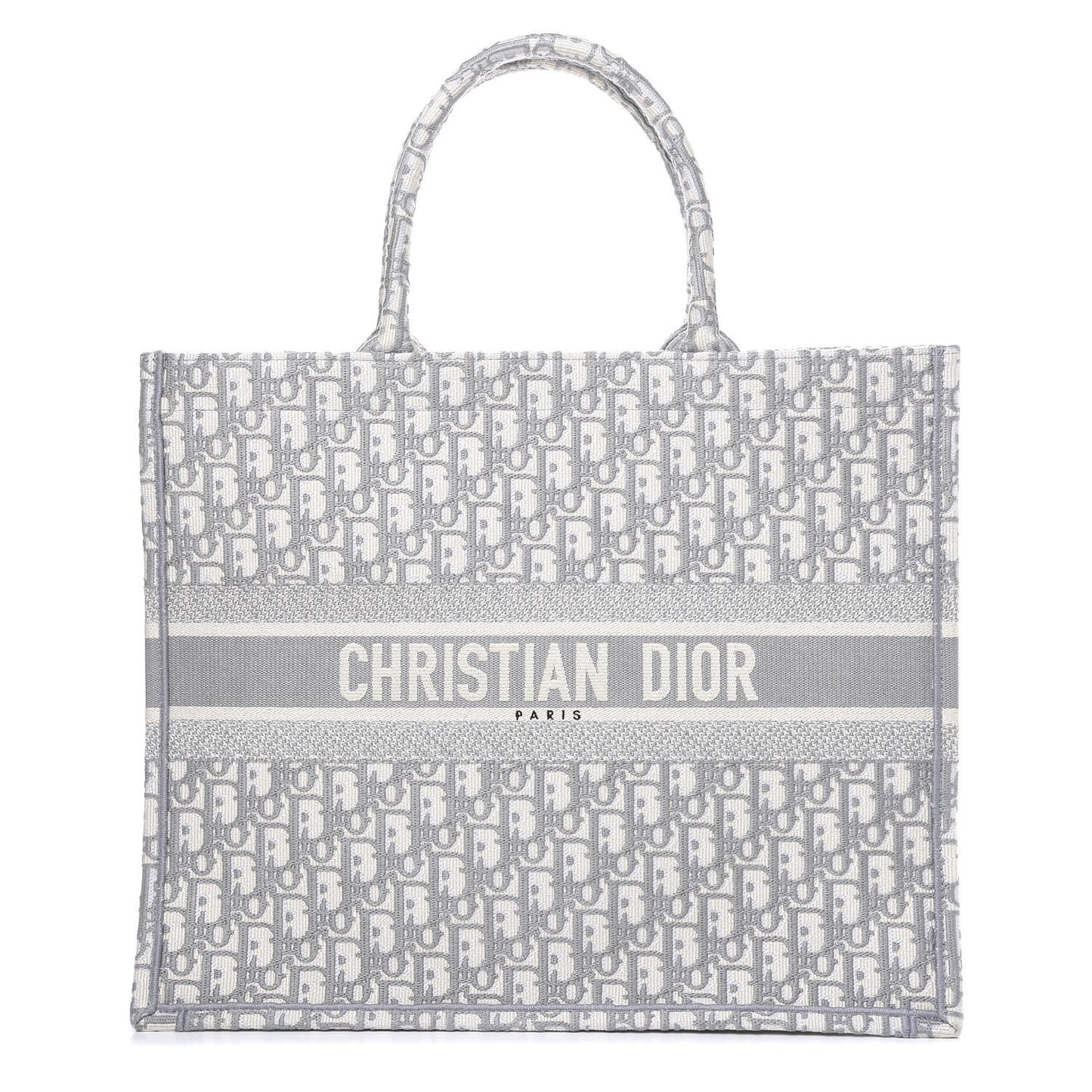 Oblique Large Book Tote Grey