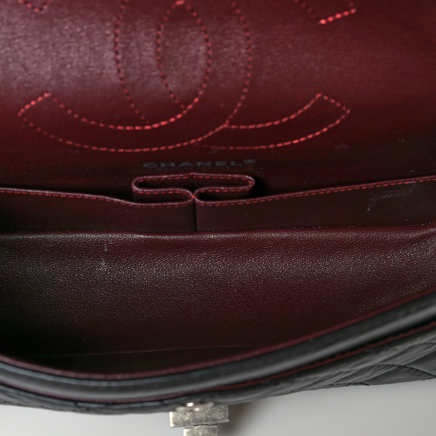 Chanel Aged Calfskin Quilted 2.55 Reissue 225 Flap Black 5 of 12