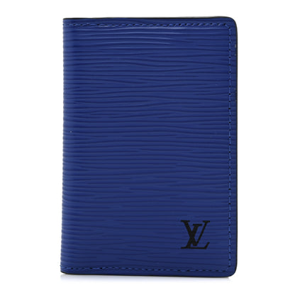 Louis Vuitton Epi Monogram Eclipse Pocket Organizer Blue 1 of 8