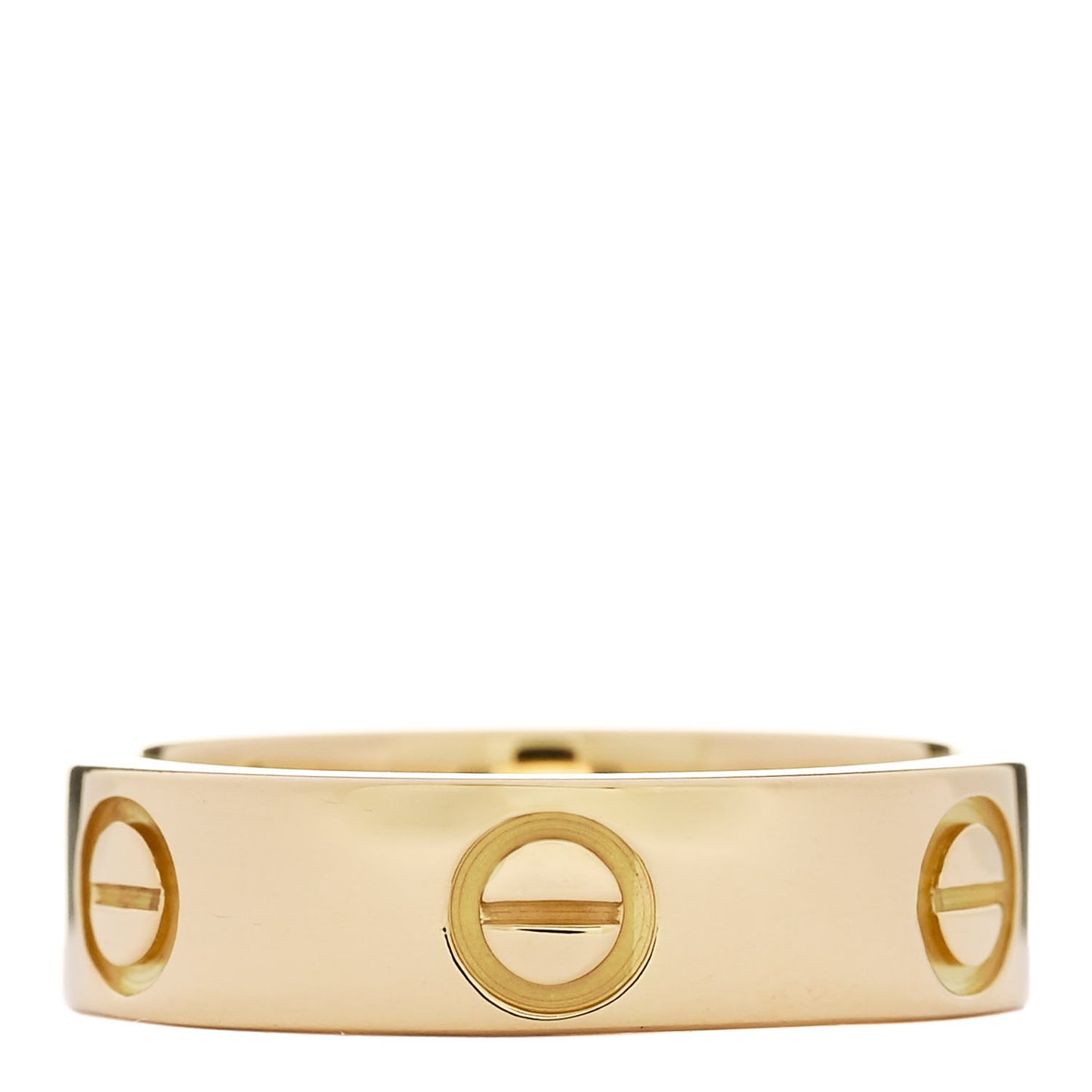 18K Yellow Gold 5.5mm LOVE Ring 56 7.5