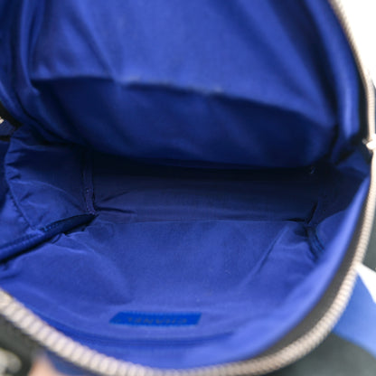 Chanel Canvas Cruise La Pausa Print Backpack Blue Multicolor 4 of 9