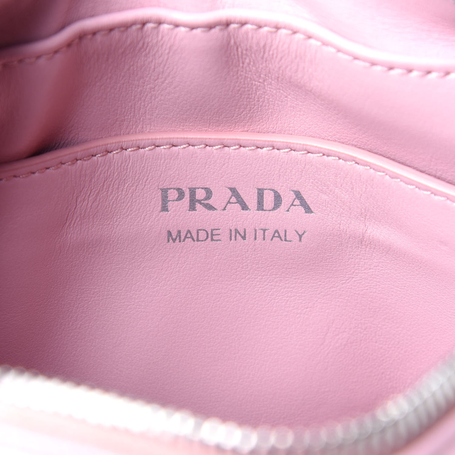 Prada Soft Calfskin Diagramme Camera Bag Pesco 6 of 8