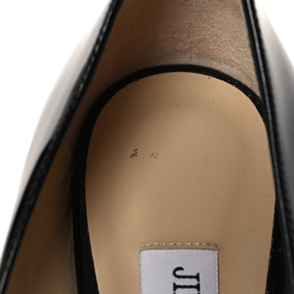 Jimmy Choo Patent Crystal Bing 65 Pumps 38.5 Black 8 of 9