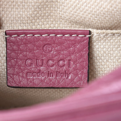 Gucci Cellarius Calfskin Mini Soho Chain Bag Peonia Flower 6 of 12
