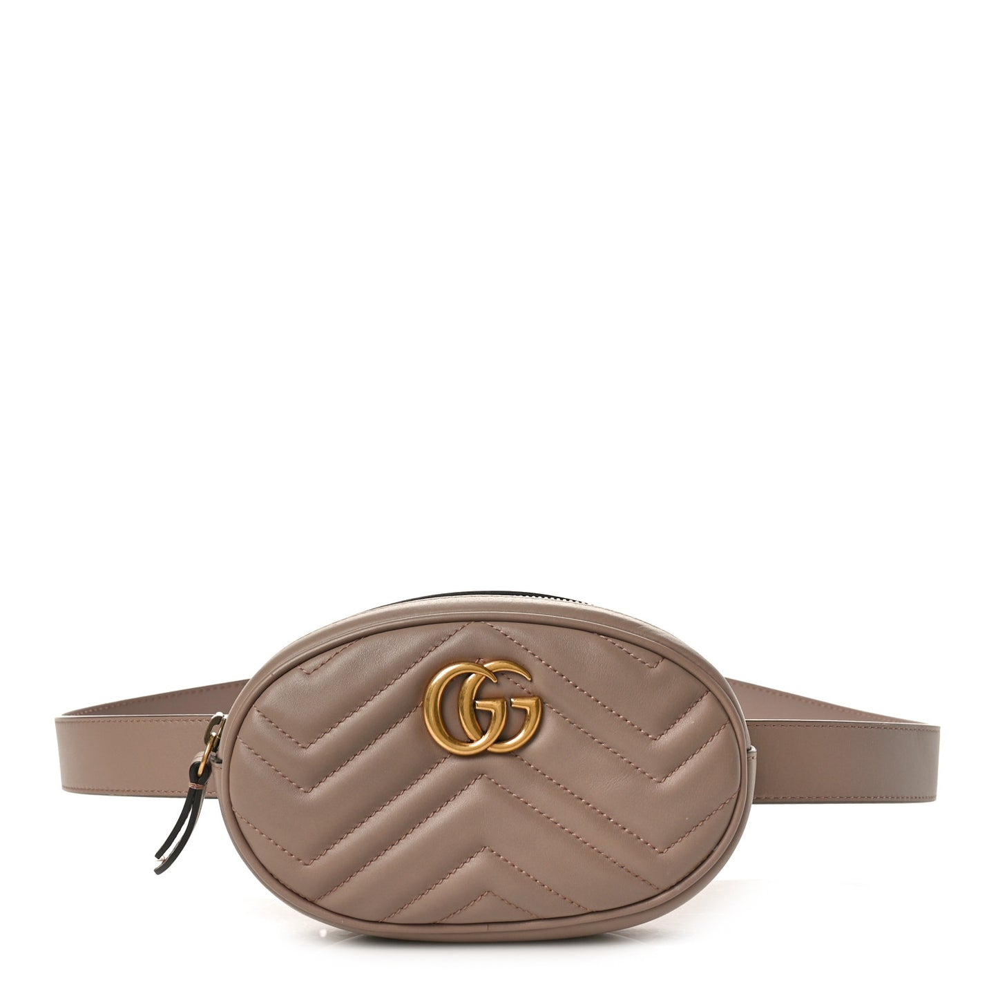 Calfskin Matelasse GG Marmont Belt Bag 95 38 Porcelain Rose