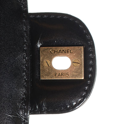 Chanel Calfskin Quilted Medium Bubble CC Flap Bag Black 9 of 9