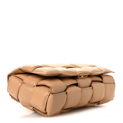 Bottega Veneta Nappa Maxi Intreccio Padded Cassette Crossbody Bag Almond 4 of 12