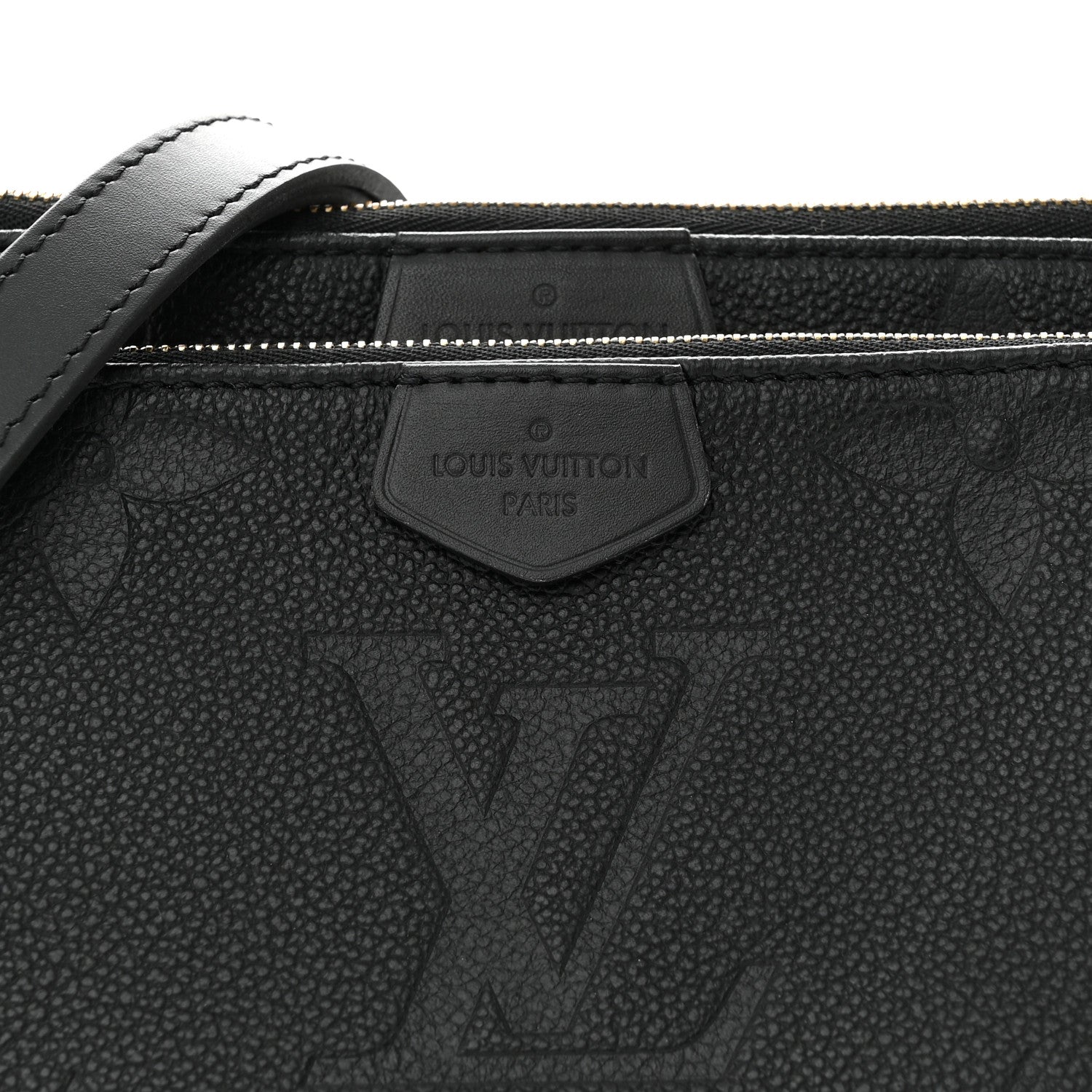 Louis Vuitton Empreinte Monogram Giant Multi Pochette Accessories Black 8 of 10