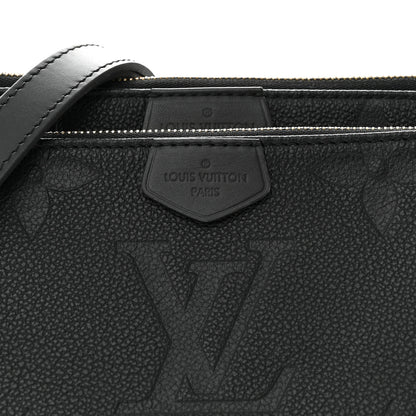 Louis Vuitton Empreinte Monogram Giant Multi Pochette Accessories Black 8 of 10