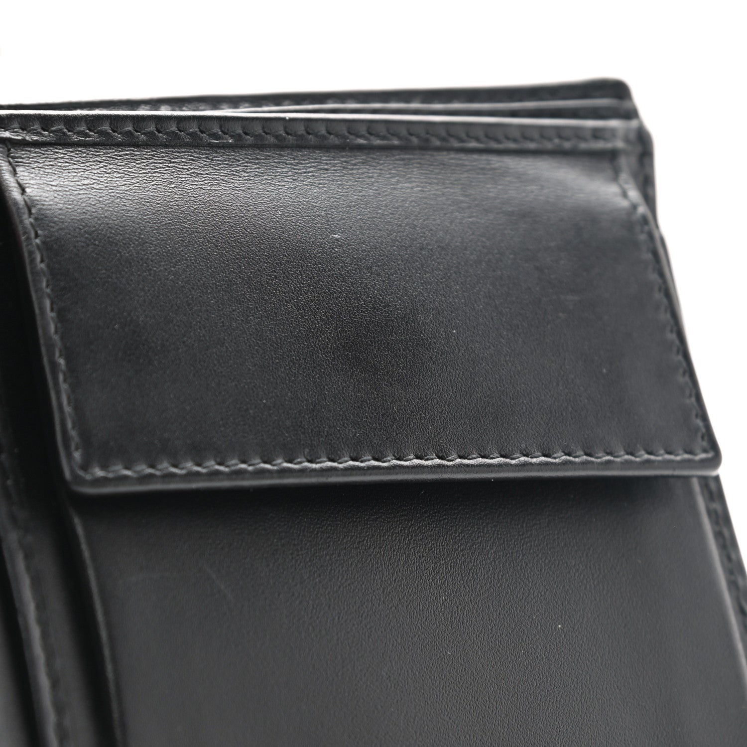 Gucci Guccissima Signature Dorian Bi-Fold Wallet Black 9 of 10