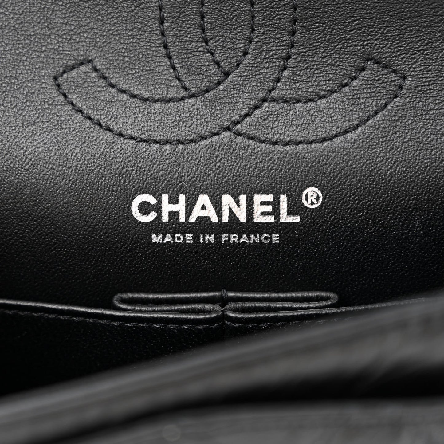 Aged Calfskin Lucky Charms 2.55 Reissue 224 Flap Black