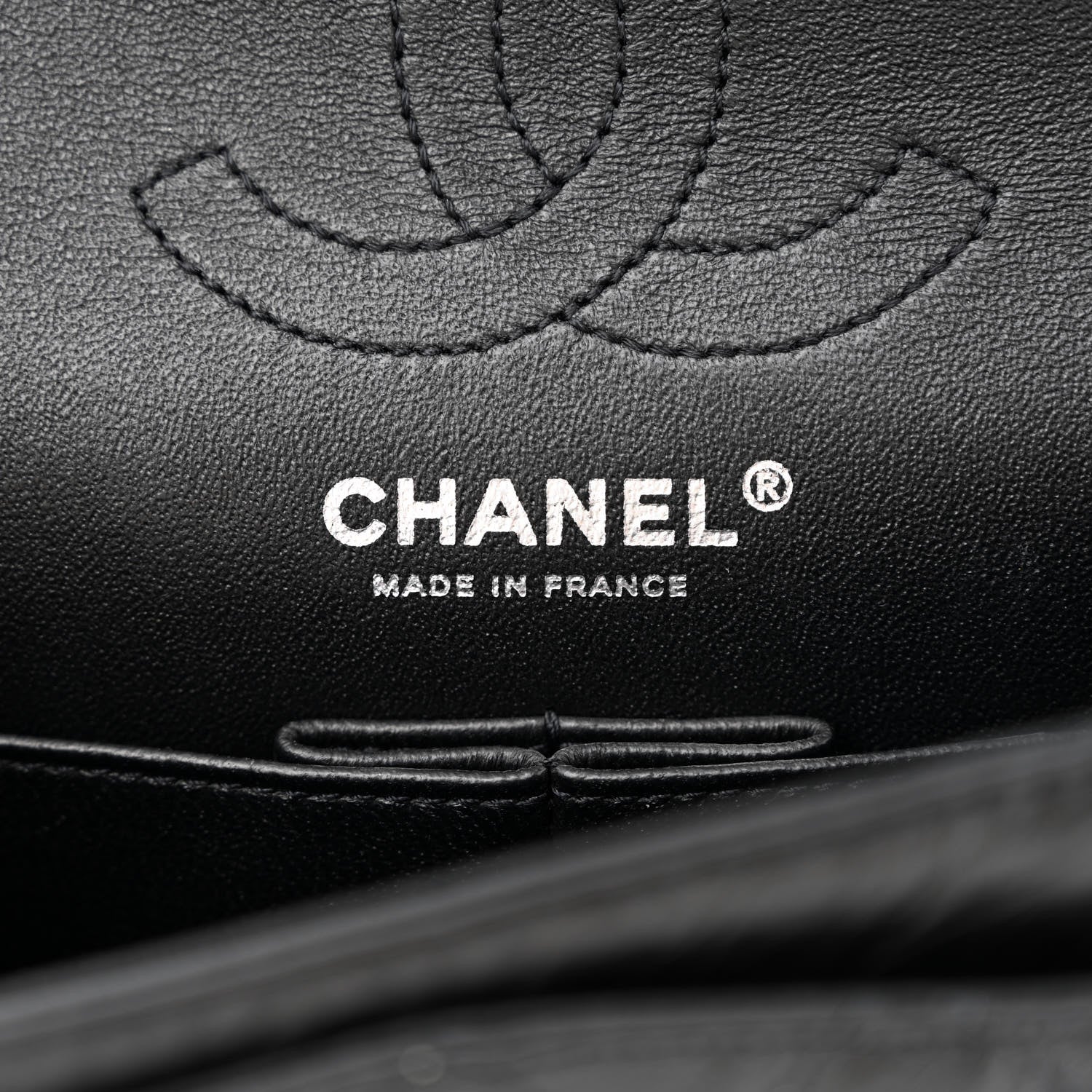 Chanel Aged Calfskin Lucky Charms 2.55 Reissue 224 Flap Black 6 of 13