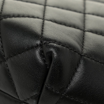 Chanel Lambskin Quilted Large Daily Supple Flap Black 15 of 20