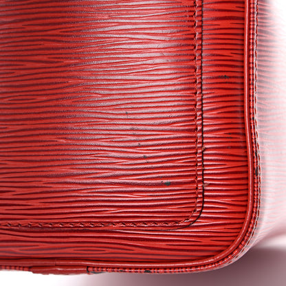 Louis Vuitton Epi Speedy 25 Castillan Red 14 of 18