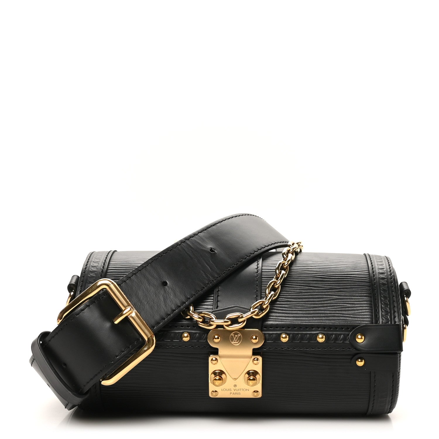 Louis Vuitton Epi Papillon Trunk Black 1 of 9