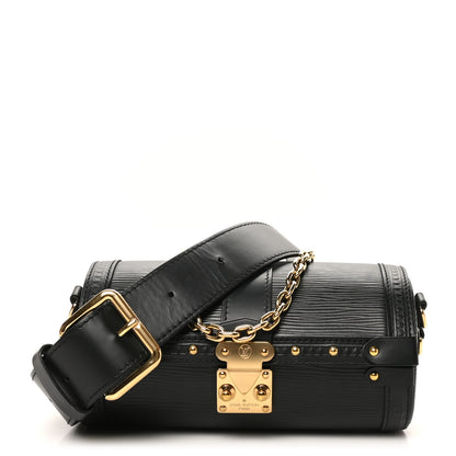 Louis Vuitton Epi Papillon Trunk Black 1 of 9