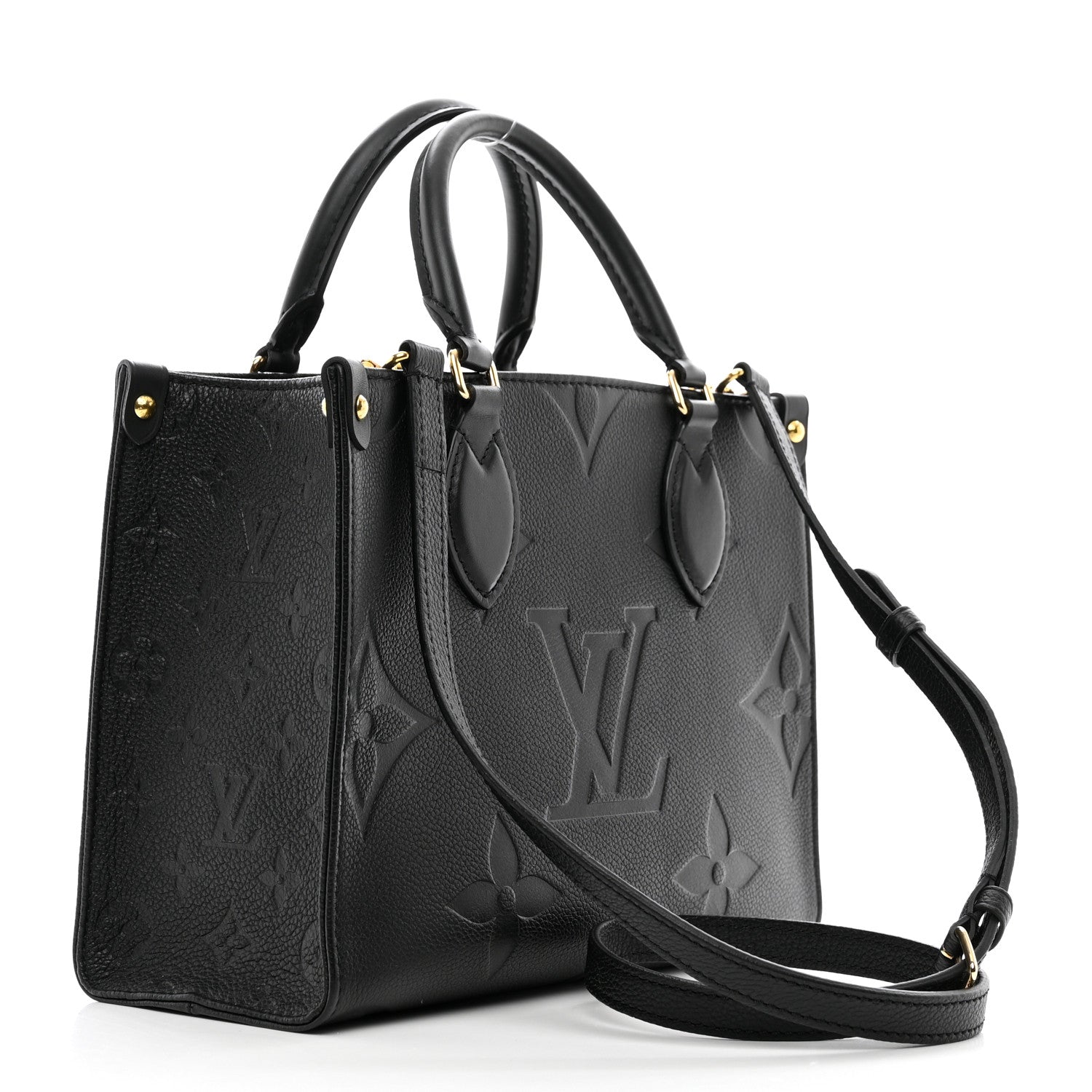 Louis Vuitton Empreinte Monogram Giant Onthego PM Black 3 of 9