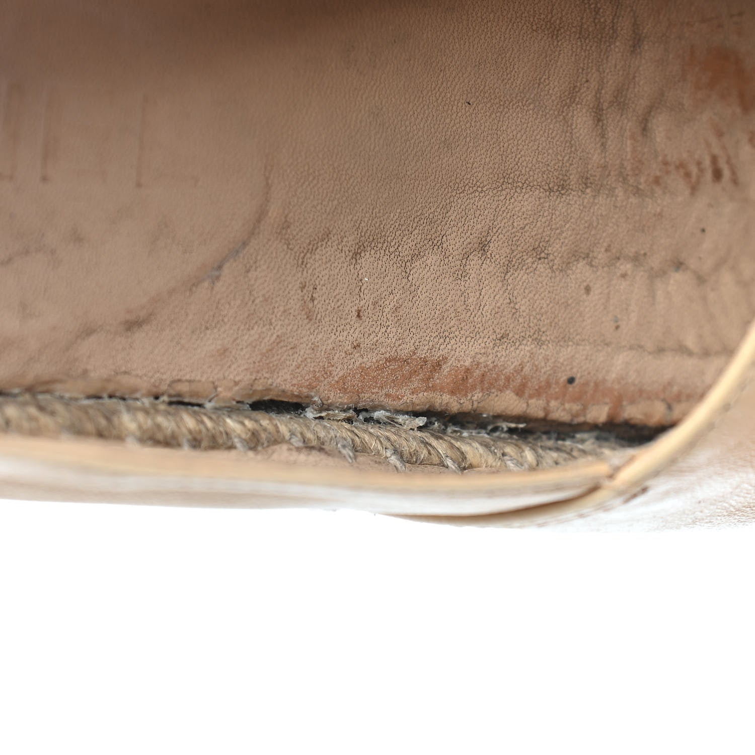 Chanel Lambskin CC Espadrilles 38 Beige Black 9 of 11