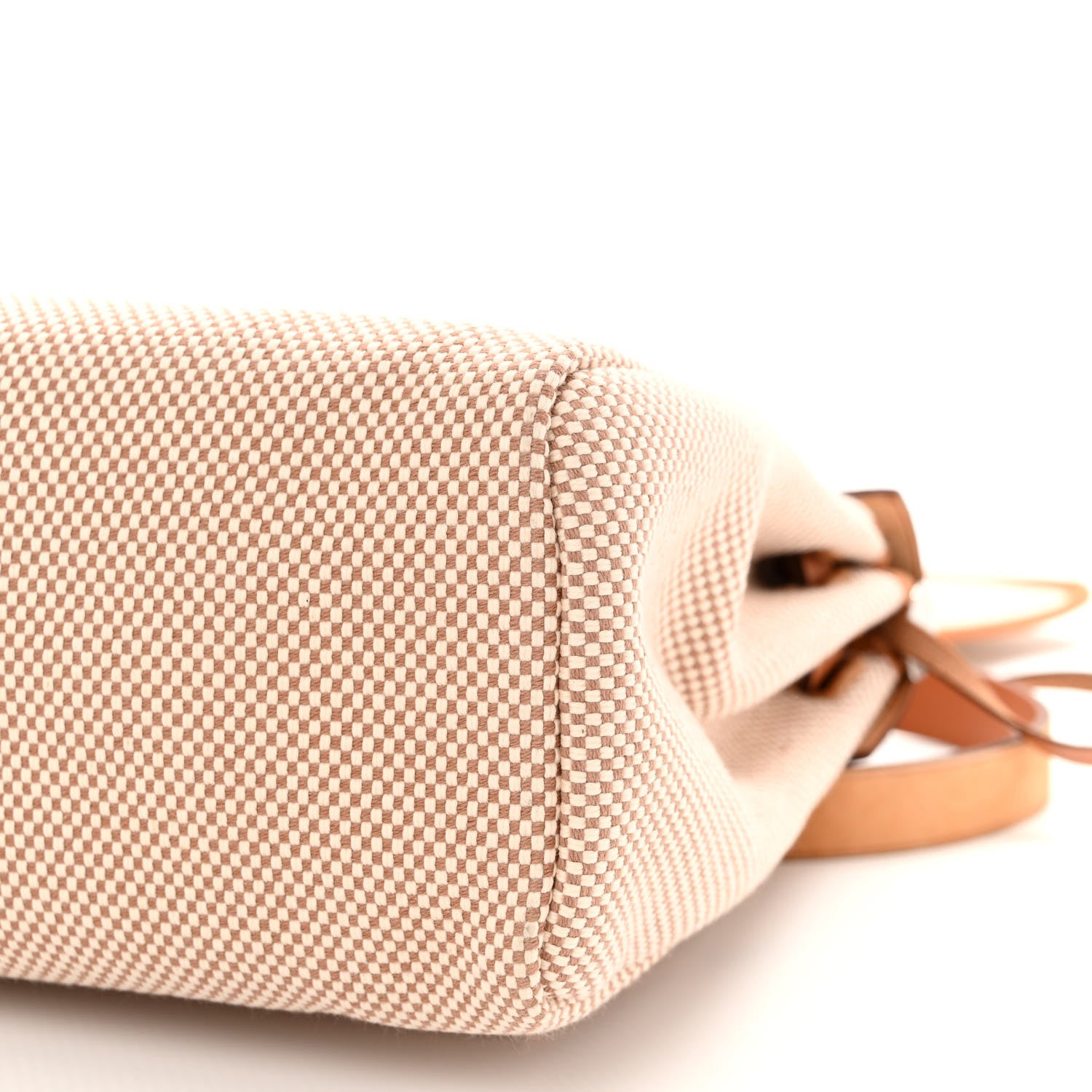 Hermes Vache Hunter Criss Viking Herbag Zip Retourne 31 PM Ecru Beige Naturel 9 of 9