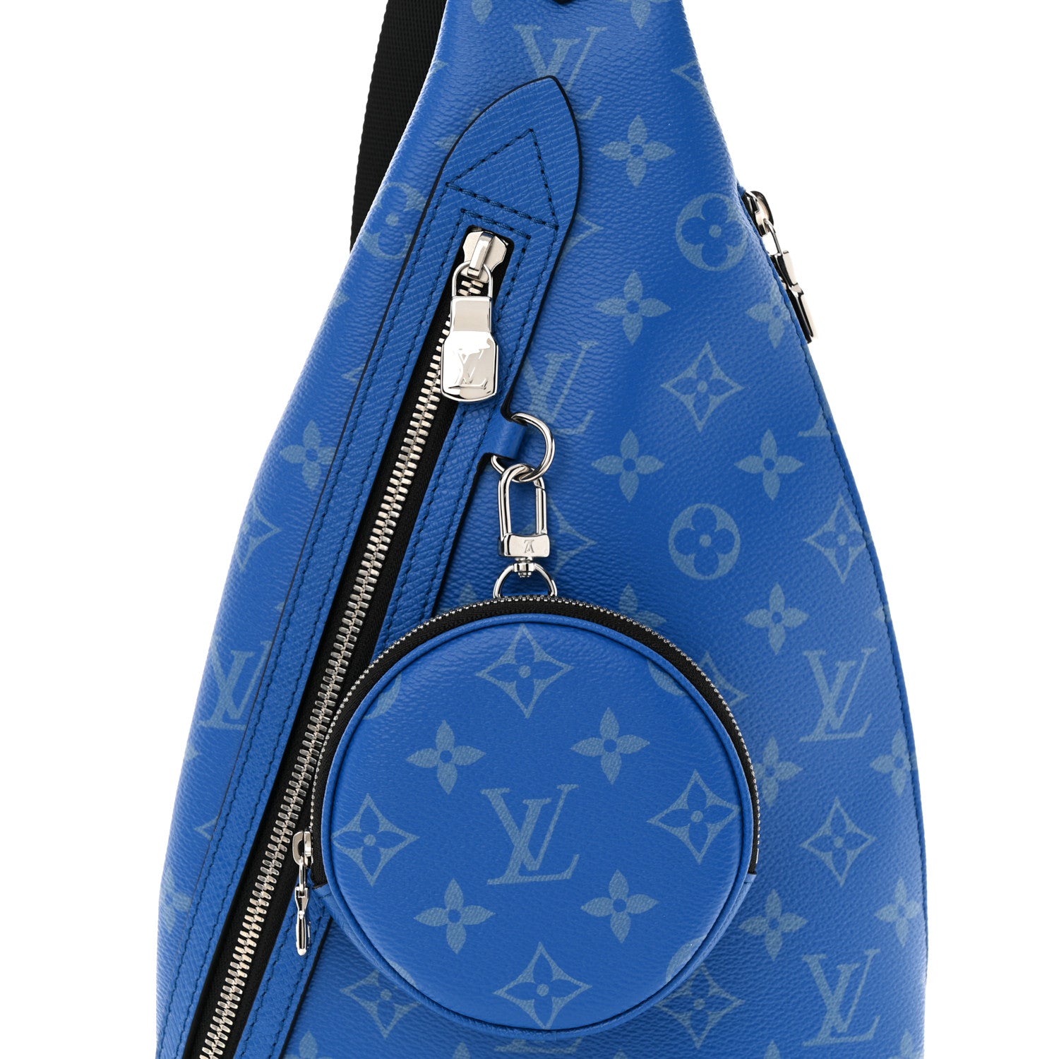 Louis Vuitton Taigarama Duo Slingbag Agave Blue 7 of 9
