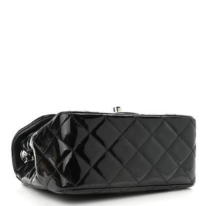 Chanel Patent Calfskin Quilted Mini Square Flap Black 4 of 10