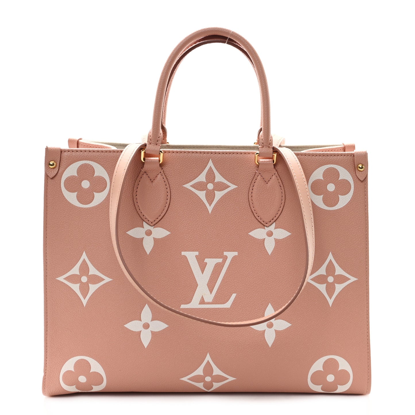 Empreinte Monogram Giant Onthego MM Rose Trianon Creme