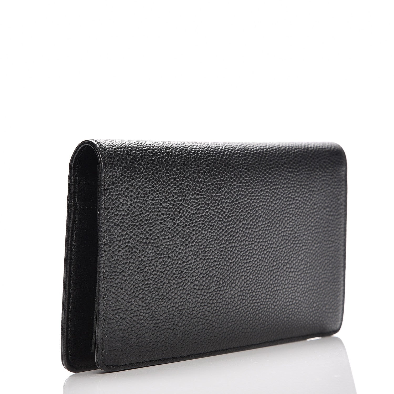 Chanel Caviar Timeless CC Yen Wallet Black 3 of 8