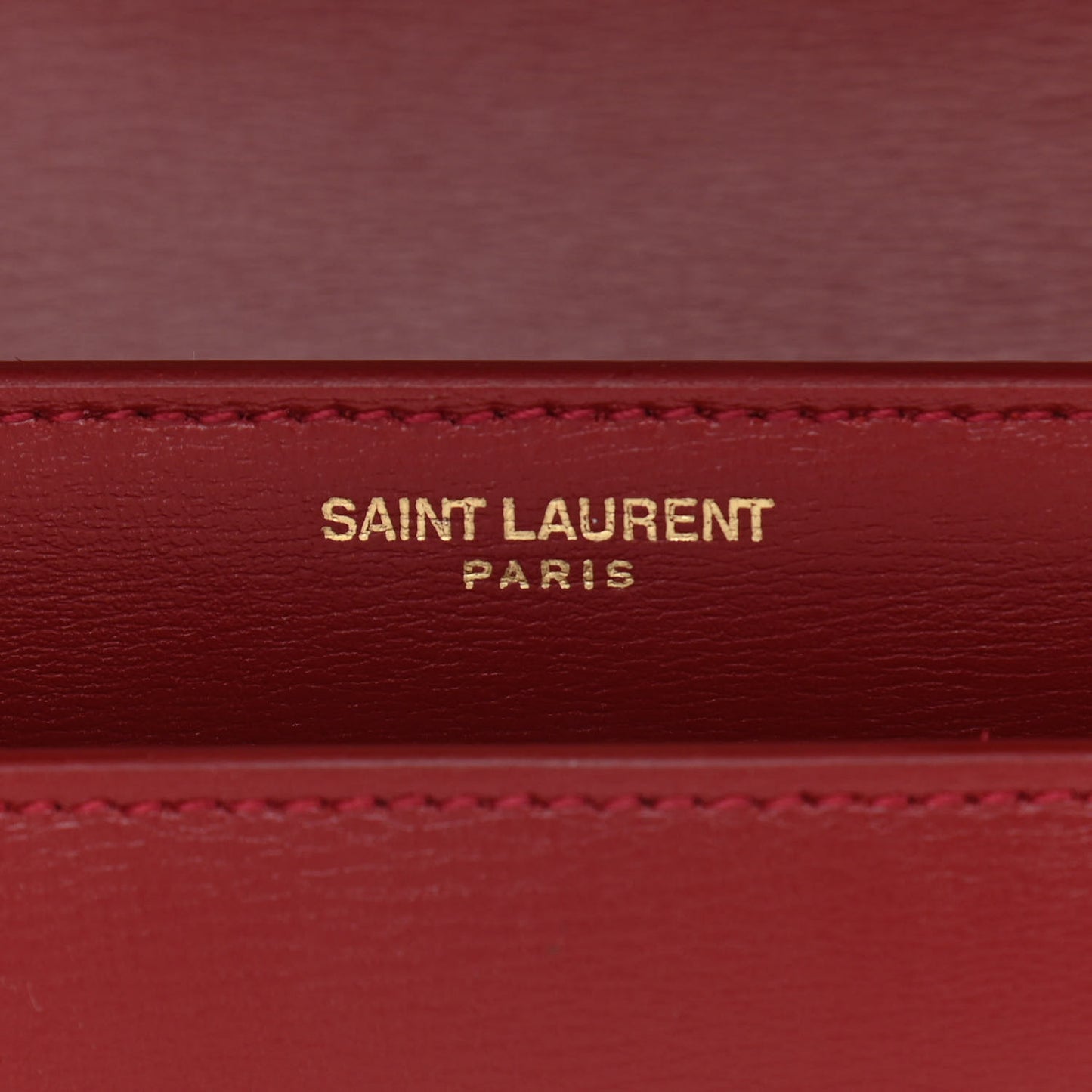 Smooth Calfskin Medium Monogram Sunset Satchel Rouge Opyum