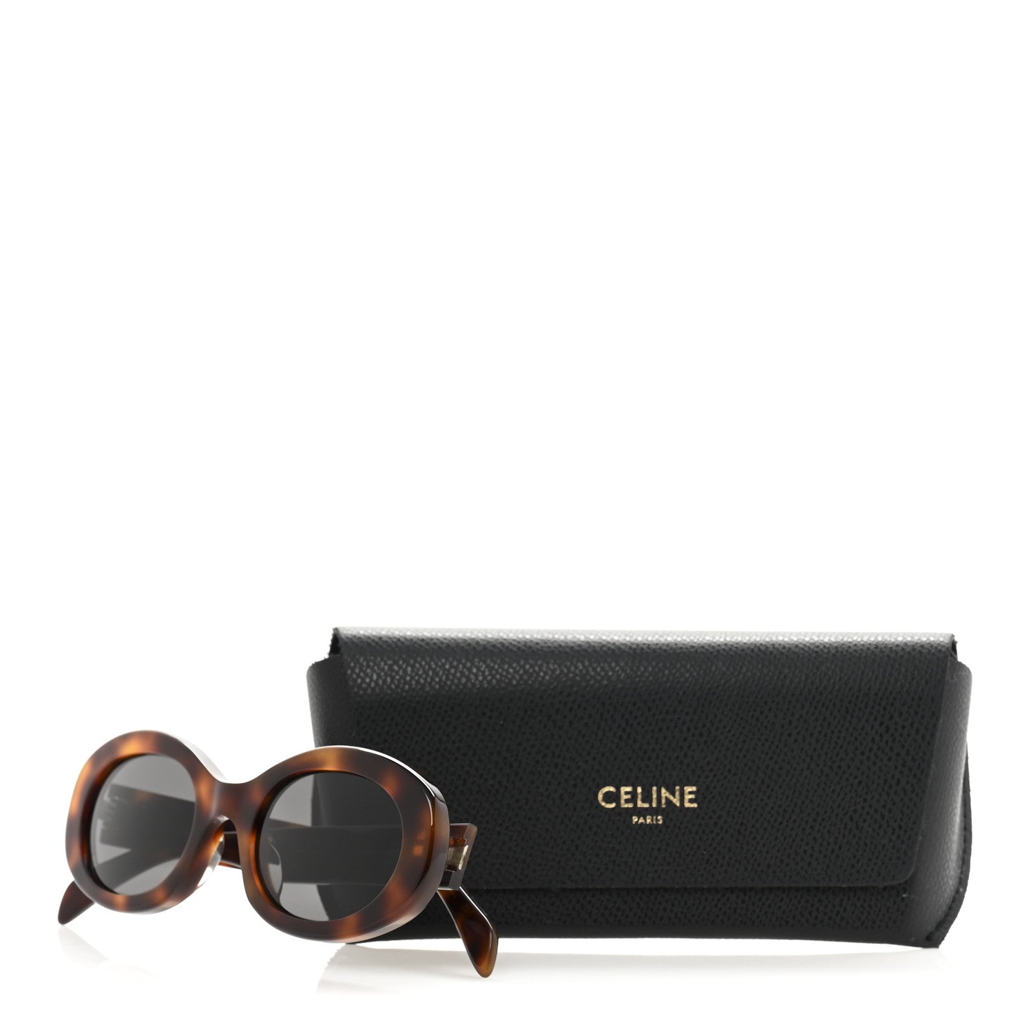 Celine Acetate Triomphe 01 Sunglasses CL 40194U Blonde Havana 9 of 9