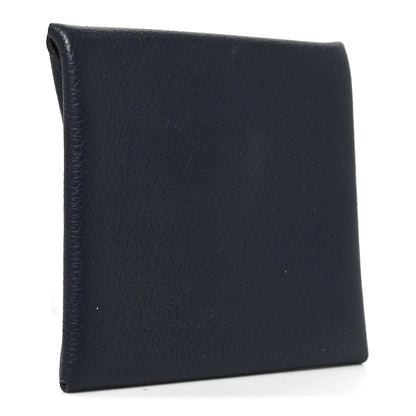 Hermes Evercolor Bastia Coin Purse Bleu Nuit 3 of 7